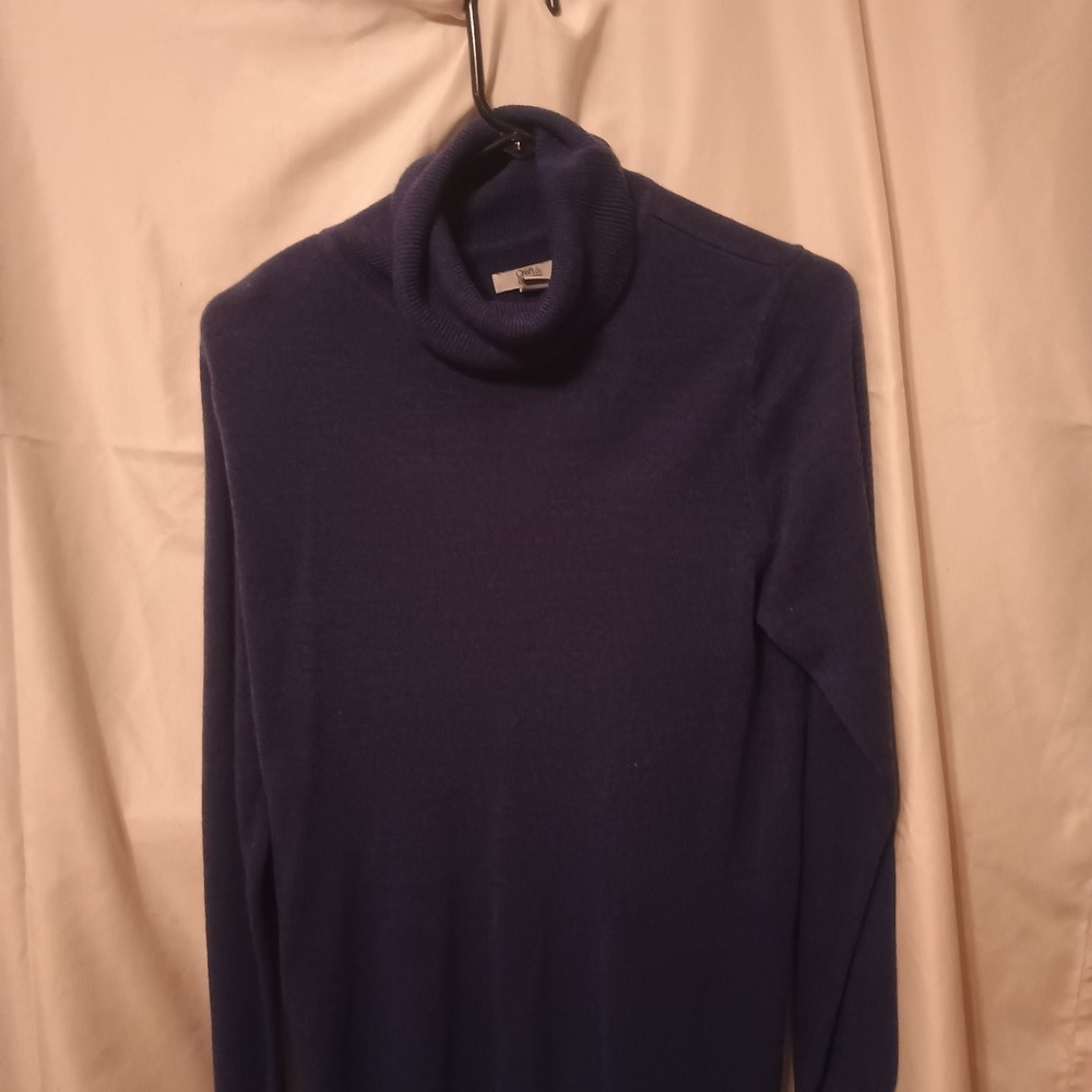 Women's Croft & Barrow Royal Blue Knit Sweater